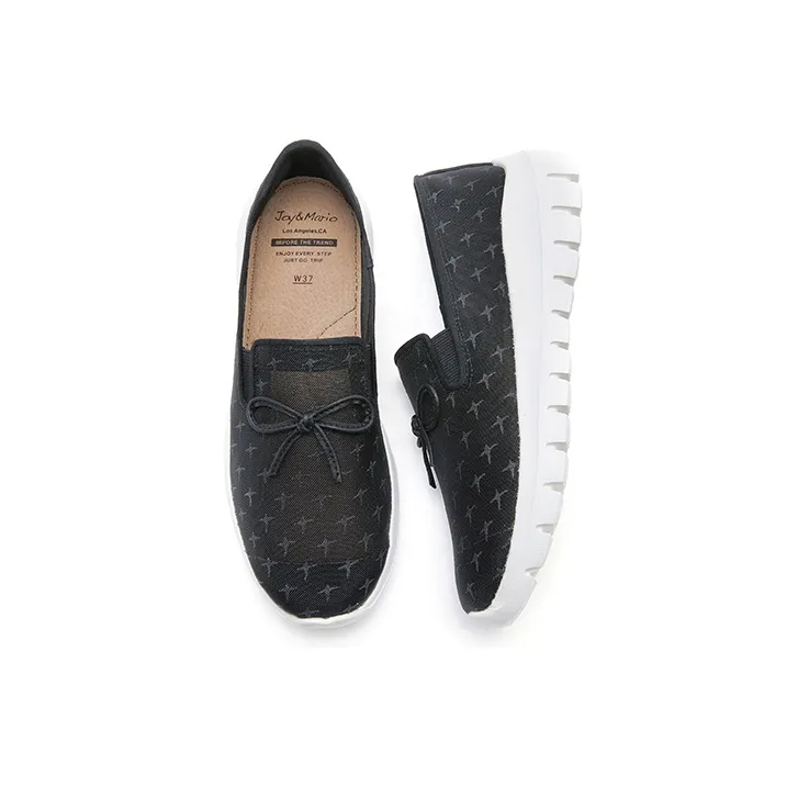 Joy&Mario Anti Slip Wear Resistant Low Top Casual Shoes Women's-3