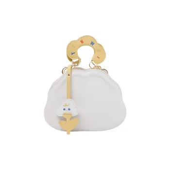 GATOER PU Handbag Regular Women's White/Yellow