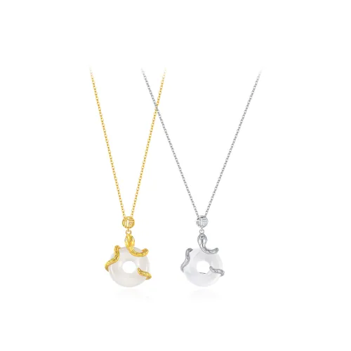 CANHUI Colored Glaze Necklaces Unisex