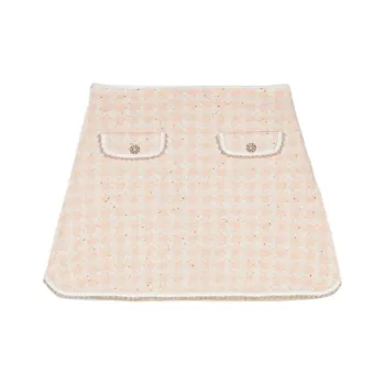 Maje Chinese New Year Series Casual Short Skirts Women's Pink