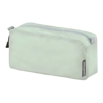 MONTBELL Tear Resistant Nylon Makeup Bag Medium Size Unisex Ice White