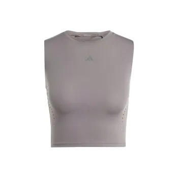 Adidas Hiit Crop Heat Rdy Tank Top Sport Vests Women's Brown
