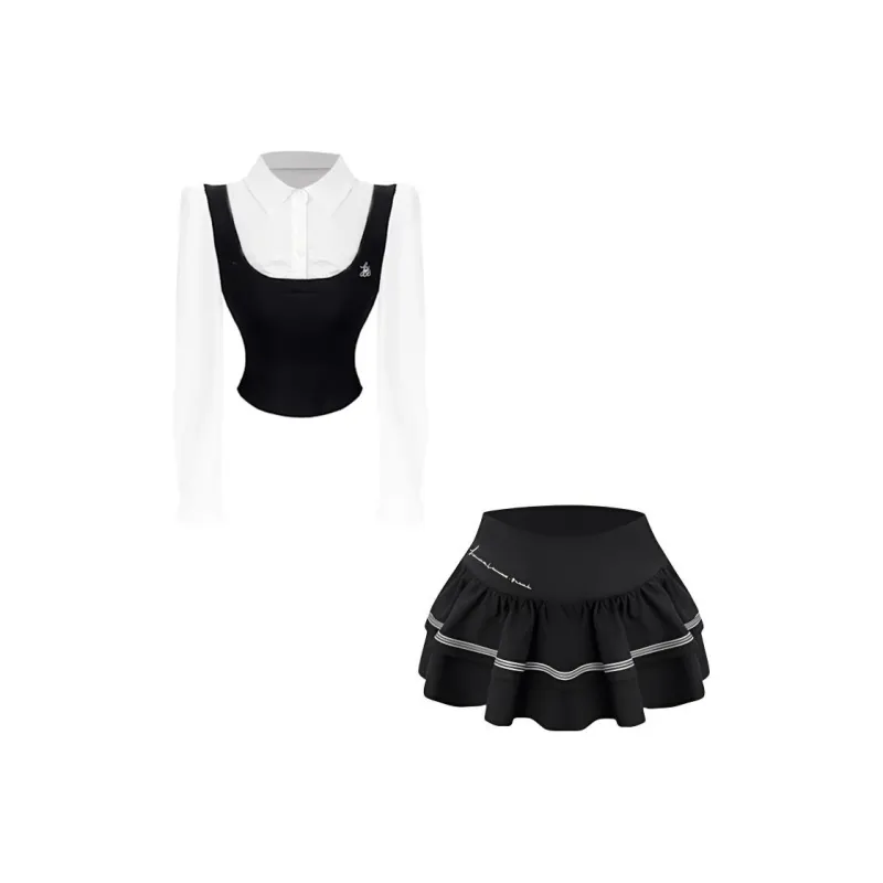 Spicy Gals Two Piece Skirt Sets Women's-3