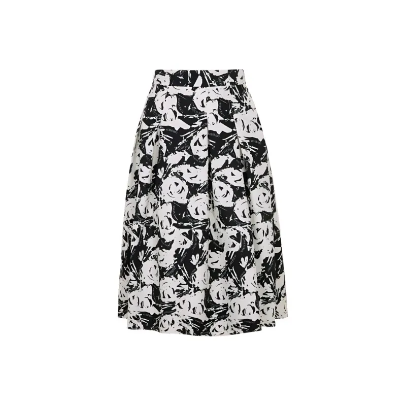 XG Casual Long Skirt Women's Letter Flower-0