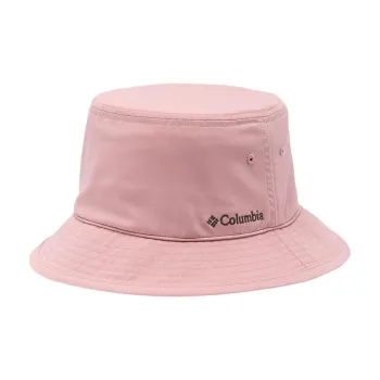 Columbia Polyester, Elastane Bucket Hats Unisex Pink