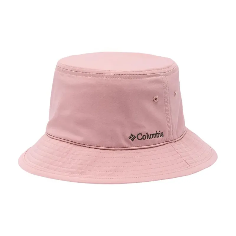 Columbia Polyester, Elastane Bucket Hats Unisex Pink-0