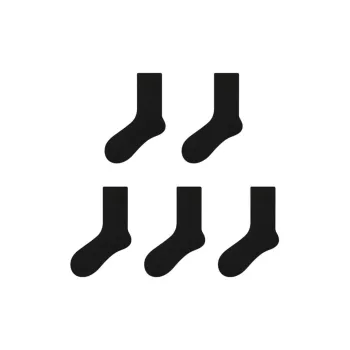LUYOUYE Mid Calf Socks Men's 5 Pack