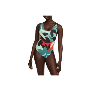 Nike Swim Women's Keyhole Back One-Piece Swimsuit