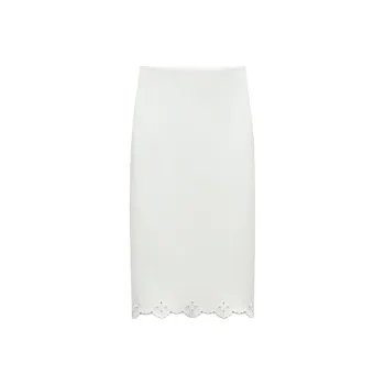 ZARA Casual Long Skirts Women's White