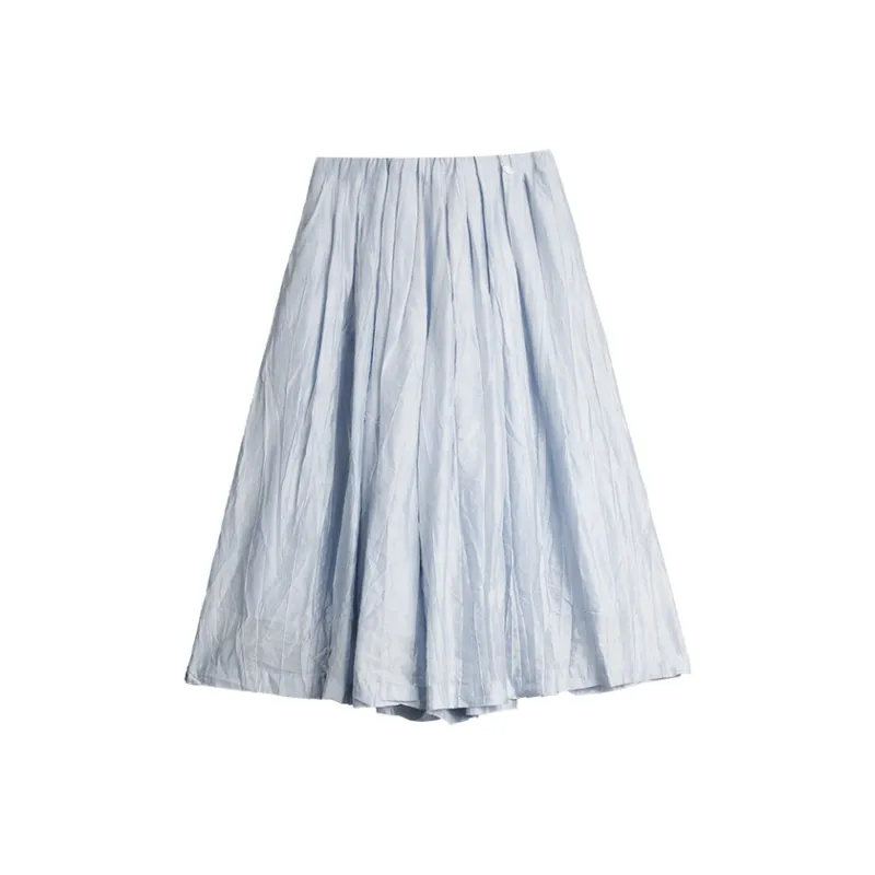 ELLE Casual Short Skirts Women's Blue-0