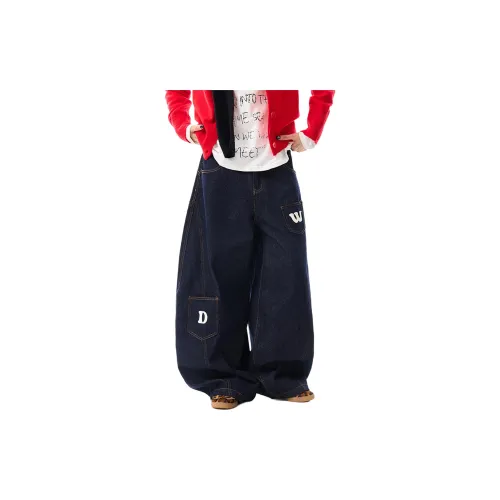 Pirkadat Jeans Unisex Blue