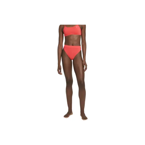 Nike Women's High-Waisted Swimming Bottoms Swimming Shorts Women's Bright Red