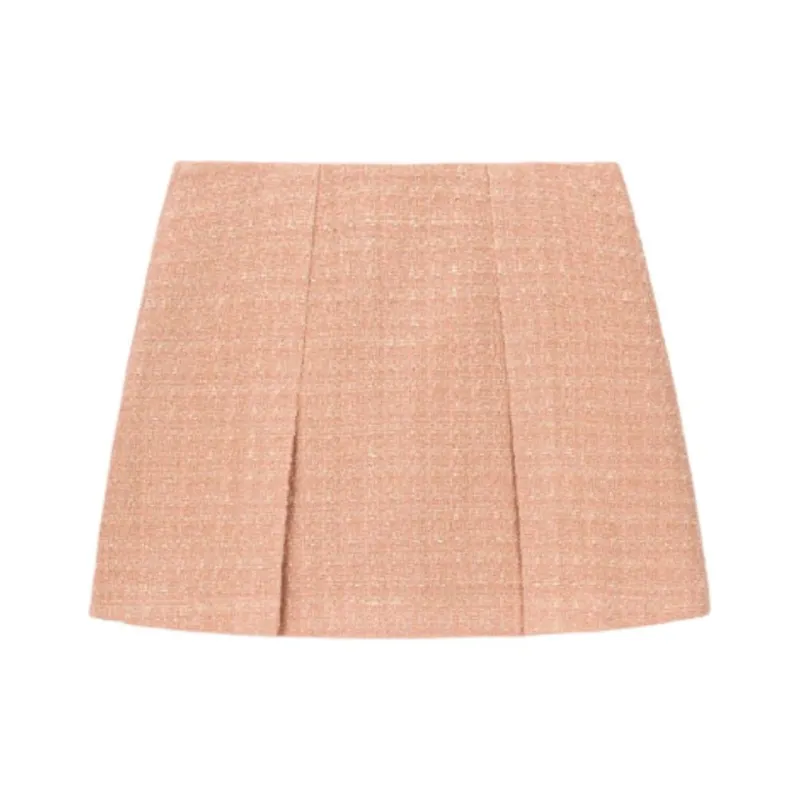 Bebe Casual Short Skirts Women's Orange-0