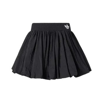 Adidas Originals BUBBLE SS24 Casual Short Skirts Women's Black
