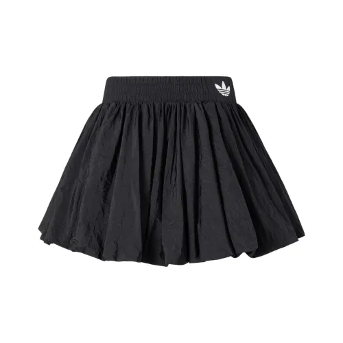 Adidas Originals BUBBLE SS24 Casual Short Skirts Women's Black