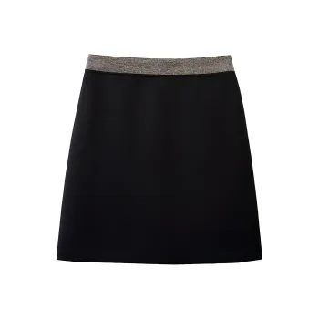 Cypress House Casual Short Skirts Women's Black
