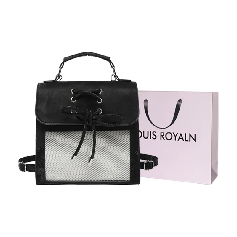 LOUIS ROYALN PU Ita Bag Backpack Women's Multicolor-3