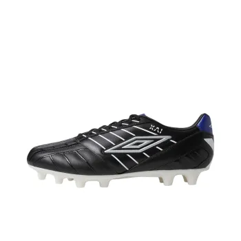 Umbro HG Rubber Short Studs Anti Slip Wear Resistant Soccer Shoes Men's Black