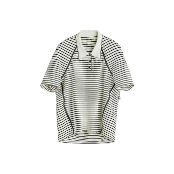 Rizhuo T Shirts Women's Shadow Ecru