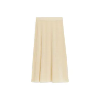 ARKET Casual Long Skirts Women's Cream