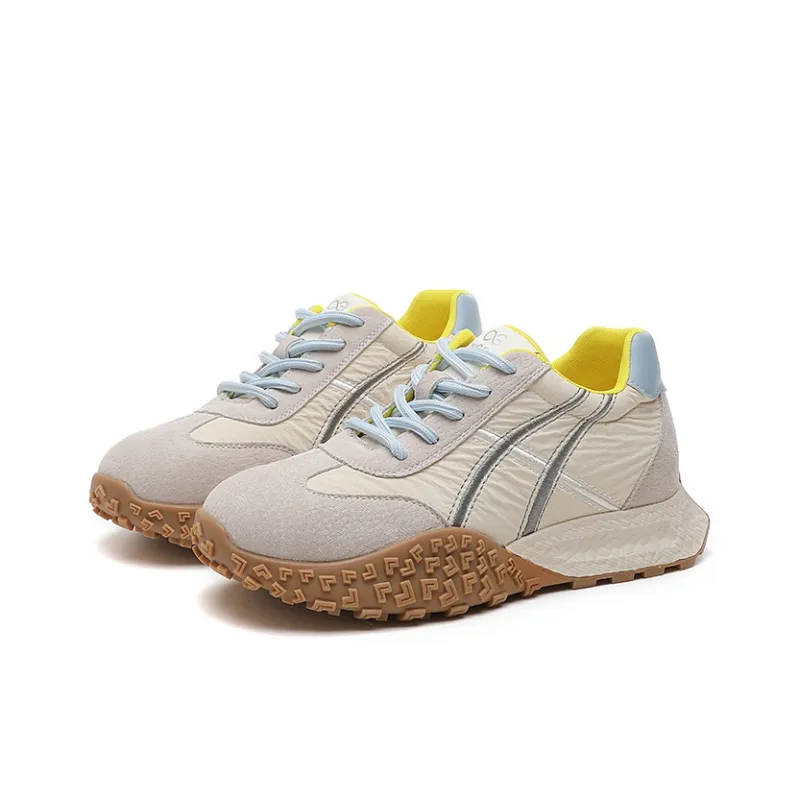 LINGPAO Slip Resistant Lightweight Height Increasing Low Top Casual Shoes Women's-2