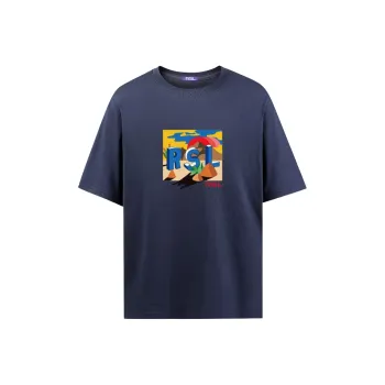 RSL T Shirts Unisex Navy Blue