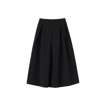 Hacikis Casual Long Skirts Women's Munich Black