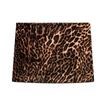 ZARA Trf Casual Short Skirts Women's Leopard Print