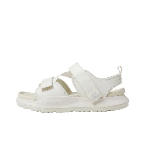 Umbro PLUSH Beach Sandals Unisex White