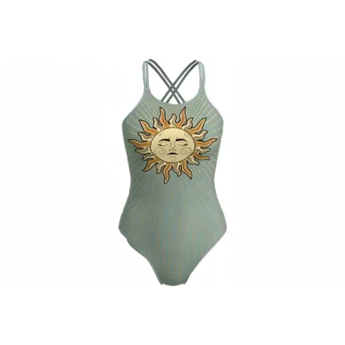 Atlantic Beach One Piece Swimsuits Women's Sunflower