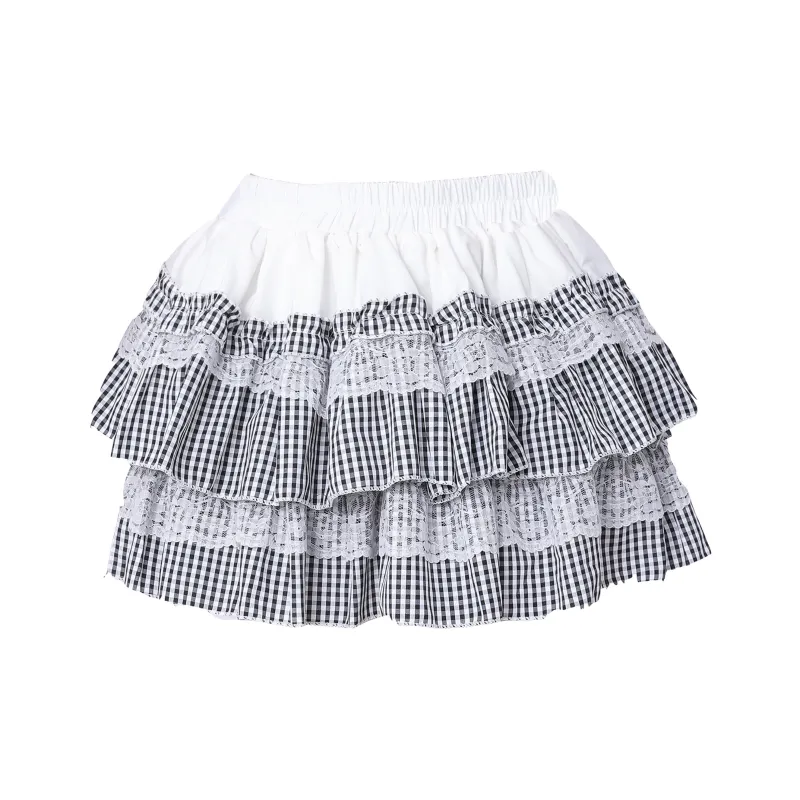 Mu Xiao Xin Casual Short Skirts Women's-4