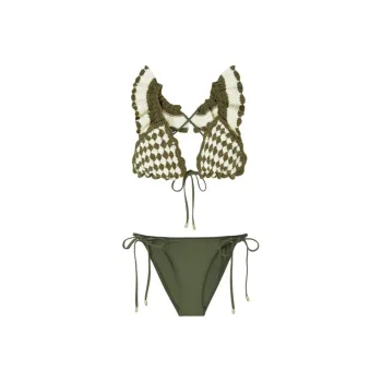 Zimmermann FW23 Bikini Women's Green