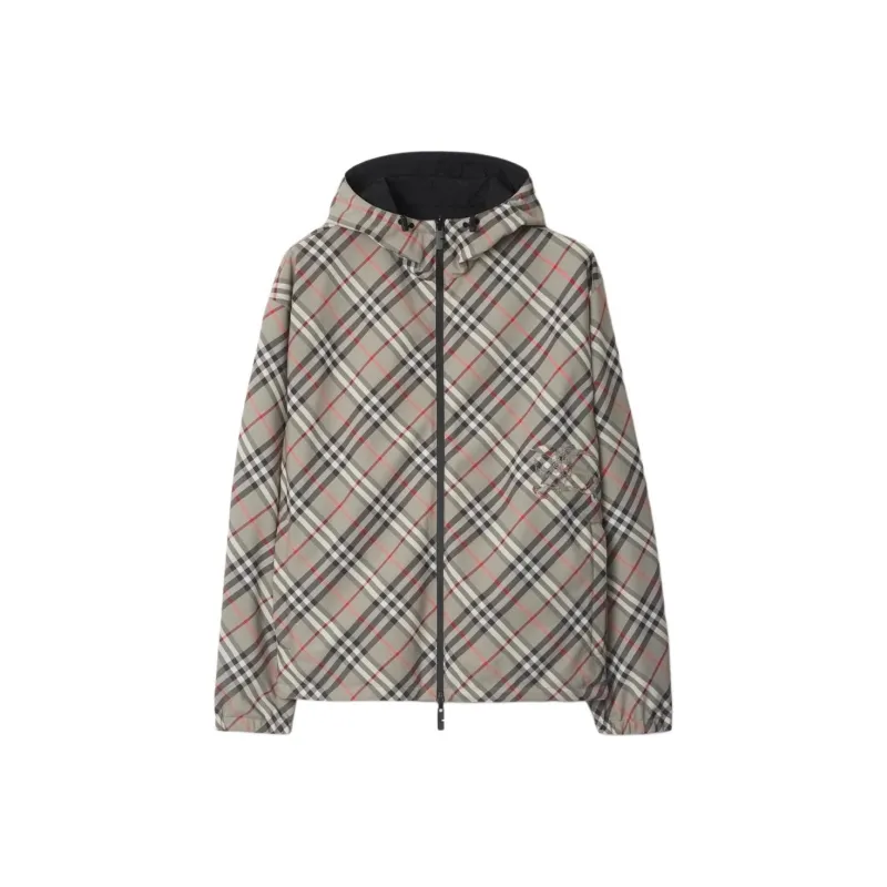 Burberry Reversible Checked Jacket-0