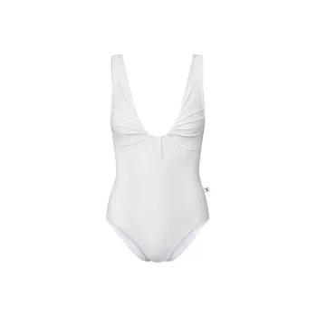 LOUIS VUITTON Gathered One Piece Swimsuit