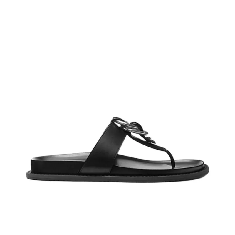 MICHAEL KORS Slip Resistant Jaden Flip Flops Men's Black-1