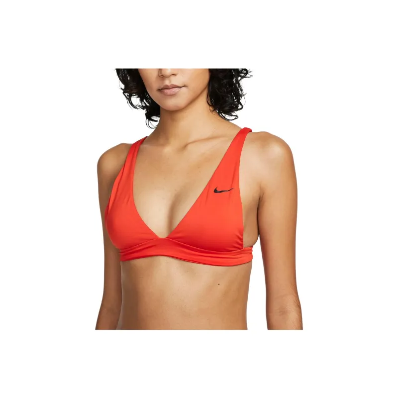 Nike Essential Women's Bralette Bikini Top Bikini Women's Leather Cantal Red-0