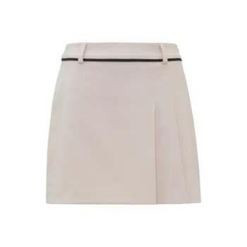 LI NING 1990 Golf Series Casual Short Skirts Women's Coast Gray