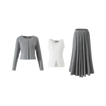TURN UP Two Piece Skirt Sets Women's