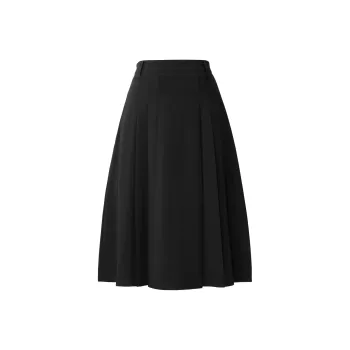 HLA Casual Short Skirts Women's Black X5