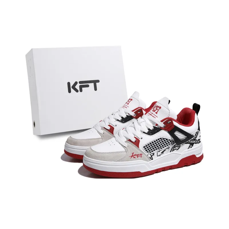KFT Mica Anti Slip And Wear Resistant Height Increasing Low Top Skateboard Shoes Unisex-7