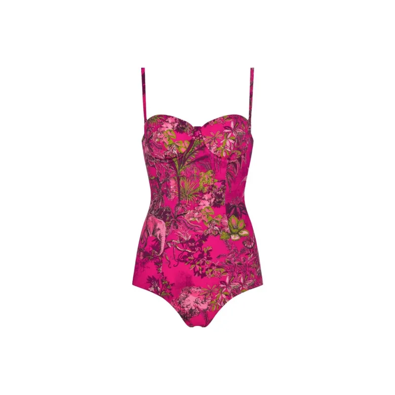 DIOR One-piece Swimsuit Women's Pink-0