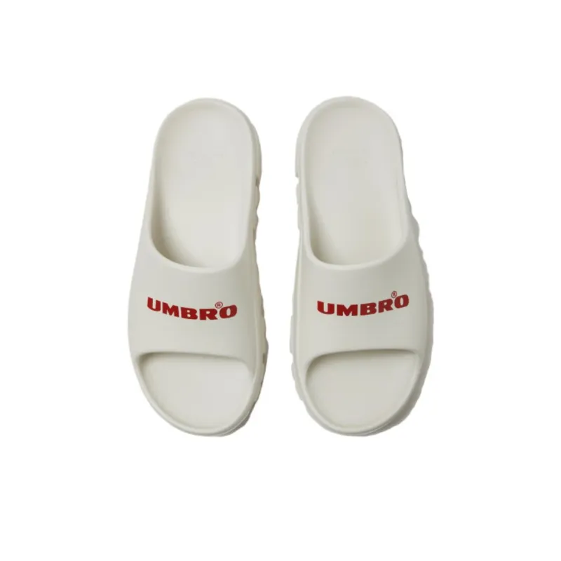 Umbro TOPI SD Slip Resistant Abrasion Resistant Slide Slippers Unisex White-3
