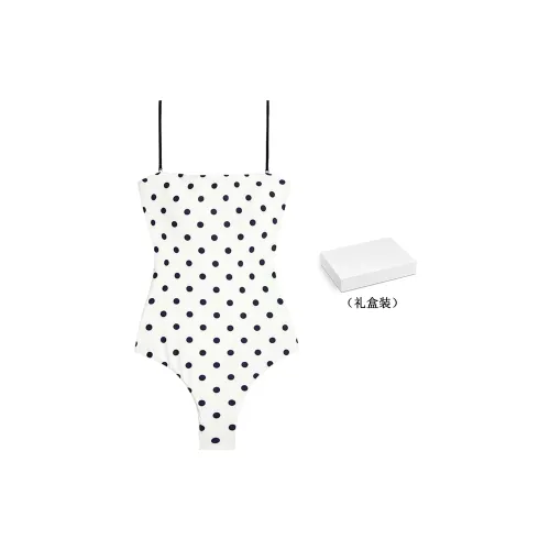 Visual Mood One-Piece Swimsuits Women's White