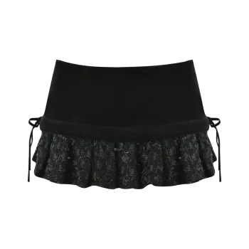 I.AM.GIA SAFFRON SKORT Casual Short Skirts Women's Black