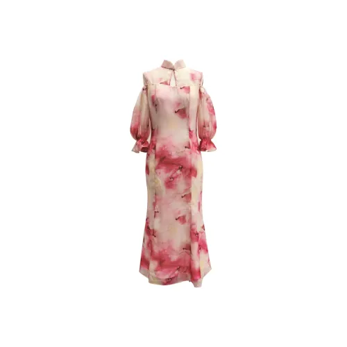 Shimiko Cheongsams Women's Misty Rain Gently