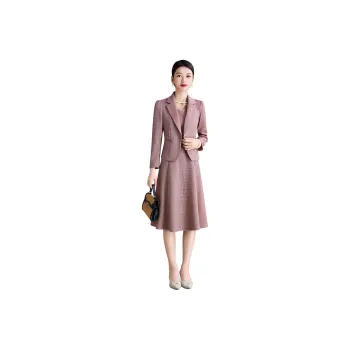 Mylan Skirt Set For Early Autumn Women's Pink