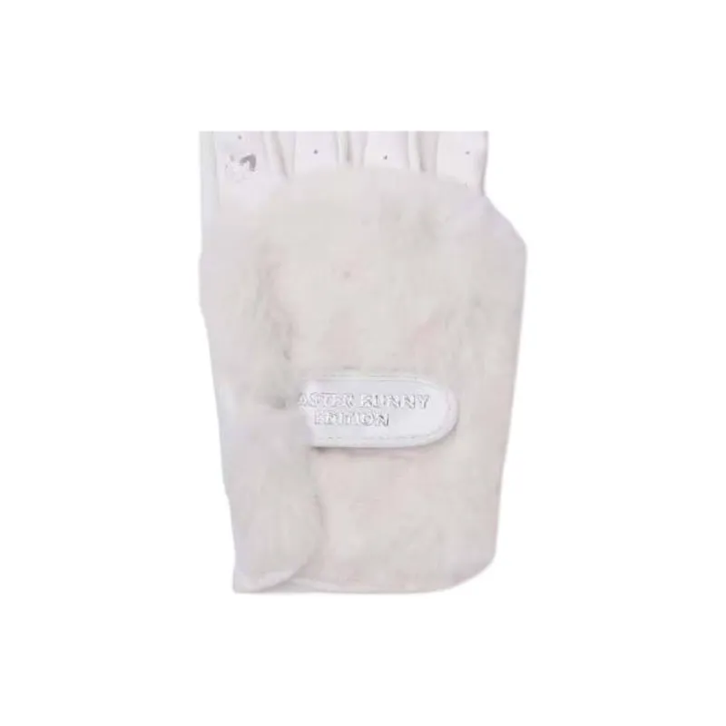 MASTER BUNNY EDITION Synthetic Leather, Polyester Gloves Women's White-1