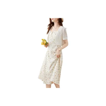 TERRE BLEUE Skirt Set Women's Orange