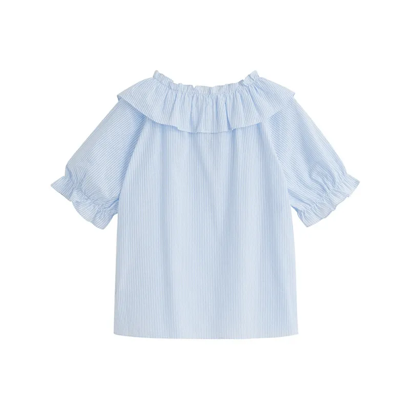 Inman Shirts Women's Powder Blue-1