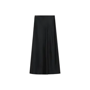 THE SEA LIFE Casual Long Skirt Women's Black Mage